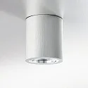 Overflademonterede spotlight ADL9001, rund, GU10, IP20, 25° drejelig, børstet aluminum
