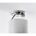 Overflademonterede spotlight ADL9001, rund, GU10, IP20, 25° drejelig, børstet aluminum