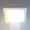 HEITRONIC LED Panel SELESTO, Clip-on System, 164mm, 12W, 3000/4000/6000K, 1100lm, square, IP20, white