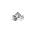 HEITRONIC Lyskilde sokkel adapter kunststof  DUO E27 til 2 x E27 maks. 2 x 60W
