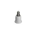 HEITRONIC Lamp socket adapter plastic E14 to E27 max. 60W 