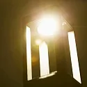 HEITRONIC Fatningslampe TOSKANA II firkantet, omskiftelig, gå tilbage IP65, antracit 