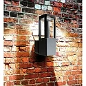 HEITRONIC Udendørs wall luminaire TOSKANA II firkantet, omskiftelig, gå tilbage IP65, antracit 