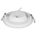 HEITRONIC Indbygnings loftlampe LE MANS rund IP44, hvid dæmpbar