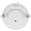 HEITRONIC Indbygnings loftlampe LE MANS rund IP44, hvid dæmpbar
