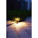 HEITRONIC Solar spytlampe PILASTRO down, med afbryder, med sensor IP54, antracit 