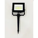 Jordspydslampe BOLTON 2.0 med stik, omskiftelig IP44, pulverlakeret, sort 