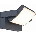 HEITRONIC Udendørs wall luminaire ARONA drejelig, lodret IP54, antracit 