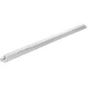 HEITRONIC damp-proof luminaire SNAKE 120CM impact resistant, switchable IP65, white matt 