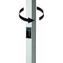HEITRONIC Standerlampe LINEAR med sensor, tunable white, med touch-dæmper, UGR < 16