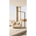 HEITRONIC Standerlampe LINEAR med sensor, tunable white, med touch-dæmper, UGR < 16
