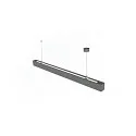 HEITRONIC Pendel LINEAR direkte / indirekte IP20, sølv 