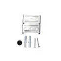 HEITRONIC damp-proof luminaire SHARK-X Bluetooth controllable IP65, white dimmable