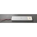 HEITRONIC Armatur til brug under kabinettet CORTINA dæmpbar, justerbar IP20, sølv dæmpbar 2,4W 140lm 2900-6500K CRI 80 20cm