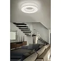 Helestra LED Loftlampe LOMO LED, IP20, hvid matt / skærm antracit