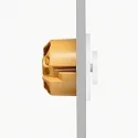 Helestra LED Recessed luminaire ONTO 1 LED Wall/Ceiling luminaire, IP20, white matt
