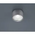 LED Ceiling luminaire KARI LED, round, IP30, nickel matt
