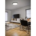 Helestra LED Ceiling luminaire RACK LED, round, IP20, gold leaf