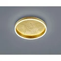 LED Loftlampe SONA LED, rund, IP20, guldblad