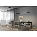 LED Pendel LOOPY LED, IP20, sort matt