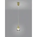 LED Pendel DEEP LED, IP20, guld matt