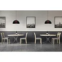 Helestra pendant luminaire DORO E27 IP20, red, black matt, white