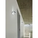 LED Væglampe ADEO LED, IP20, nikkel matt