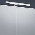 Helestra LED Væglampe GAIA 49 LED Spejllampe IP 44 chrom