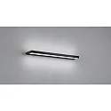 LED VæglampeSLATE 60 LED Spejllampe IP44 sort matt