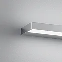 Helestra LED Wall luminaireSLATE 90 LED Mirror lamp IP44 chrome