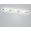 Helestra Spejllampe LADO-S 120 stor, omskiftelig, smal, med diffuser IP44, chrom, hvid 