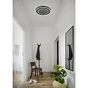 Helestra LED Loftlampe SONA LED, 59,5cm, IP20, sort matt
