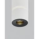 Helestra Loftlampe ROK 1-flamme, direkte / indirekte, fokuserbar IP20, hvid mat dæmpbar