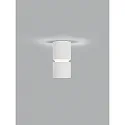 Helestra Loftlampe ROK 1-flamme, direkte / indirekte, fokuserbar IP20, hvid mat dæmpbar