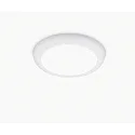 Helestra ceiling luminaire BIS CCT Switch, universal, multipower IP54, white matt 