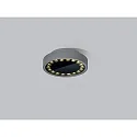 outdoor ceiling luminaire SAY direct, switchable LED IP65, graphite 