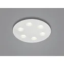 Loftlampe NOMI 6-flammer, rund LED IP20, hvid dæmpbar