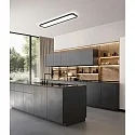 Helestra Loftlampe VESP LED IP20, sort mat dæmpbar