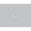 Indbygnings loftlampe NESO svingbar, gå tilbage GU10 IP20, hvid mat dæmpbar