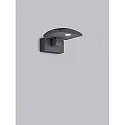 outdoor wall luminaire LUR tiltable IP54, graphite 