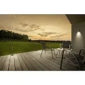 Helestra Udendørs wall luminaire LUR vipbar IP54, grafit 