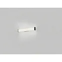Væglampe ALLA 60 omskiftelig IP44, sort mat 