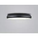 Helestra wall and ceiling luminaire TYRA LED IP20, black, white dimmable