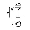 table lamp ELARA with switch LED IP20