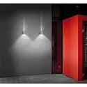Helestra SIRI 44 Wall luminaire IP54 silvergrey