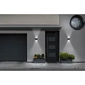 Helestra SIRI 44-R Wall luminaire IP54 black matt
