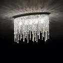 Ideal Lux Loftlampe RAIN PL3, 3-flammer, E14, chrom