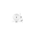 Ideal Lux Loftlampe SHELL PL6 Væglampe, 6-flammer, E27, transparent