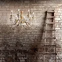 Ideal Lux Lysekrone FIRENZE SP8, 8-flammer, E14, Antik hvid