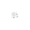Ideal Lux Loftlampe GLORY PL5 D60 Væglampe, 5-flammer, Ø 60cm, E27, hvid